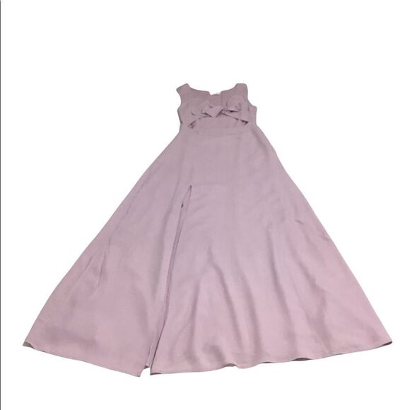 Privacy Please Lavender Lilac Purple Byron Cutout Slit Maxi Dress Size Medium - Picture 5 of 11